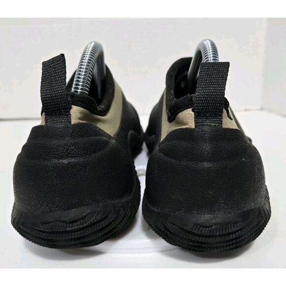 Lewis & Clark Outdoors Mens Muck Shoes Rubber Sneakers Black Khaki Size 10 - Picture 4 of 5